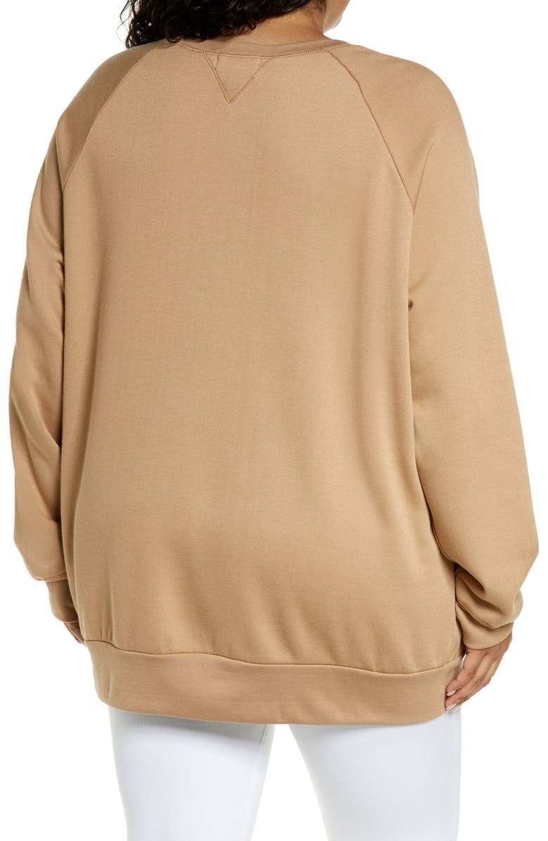 Treasure & Bond Crewneck Tunic Sweatshirt, Alternate, color, 