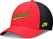 Nike Men's Nike Crimson/Black St. Louis Cardinals Neon 90s Rise SwooshFlex Hat