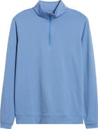 Peter Millar Perth Cross-Hatch Performance Quarter-Zip Pullover