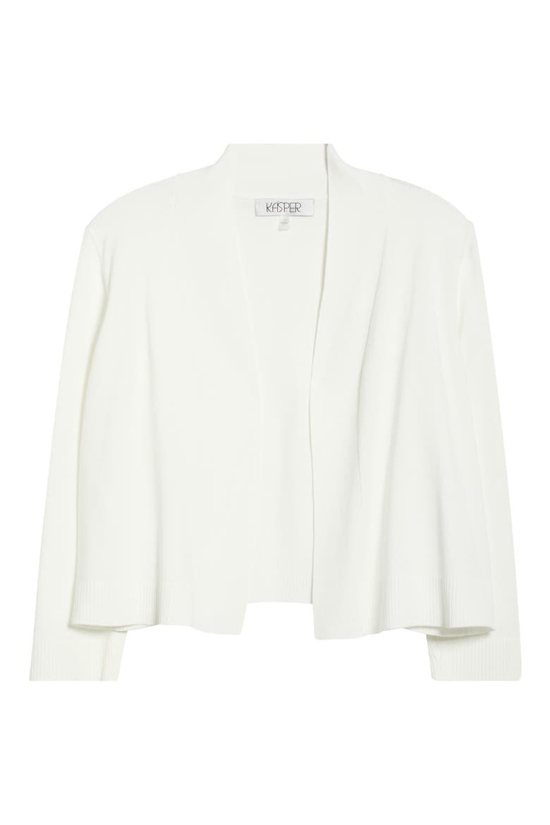 Kissing Front Crop Shrug, Alternate, color, LILY WHITE