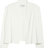 KASPER Kissing Front Crop Shrug