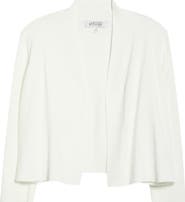 KASPER Kissing Front Crop Shrug