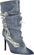 AZALEA WANG Naelia Pointed Toe Bootie