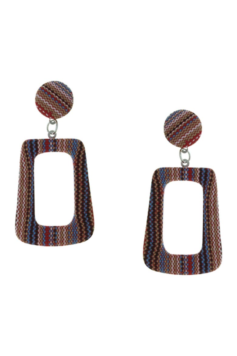 Ember Multicolor Earrings, Main, color, SILVER-MULTI