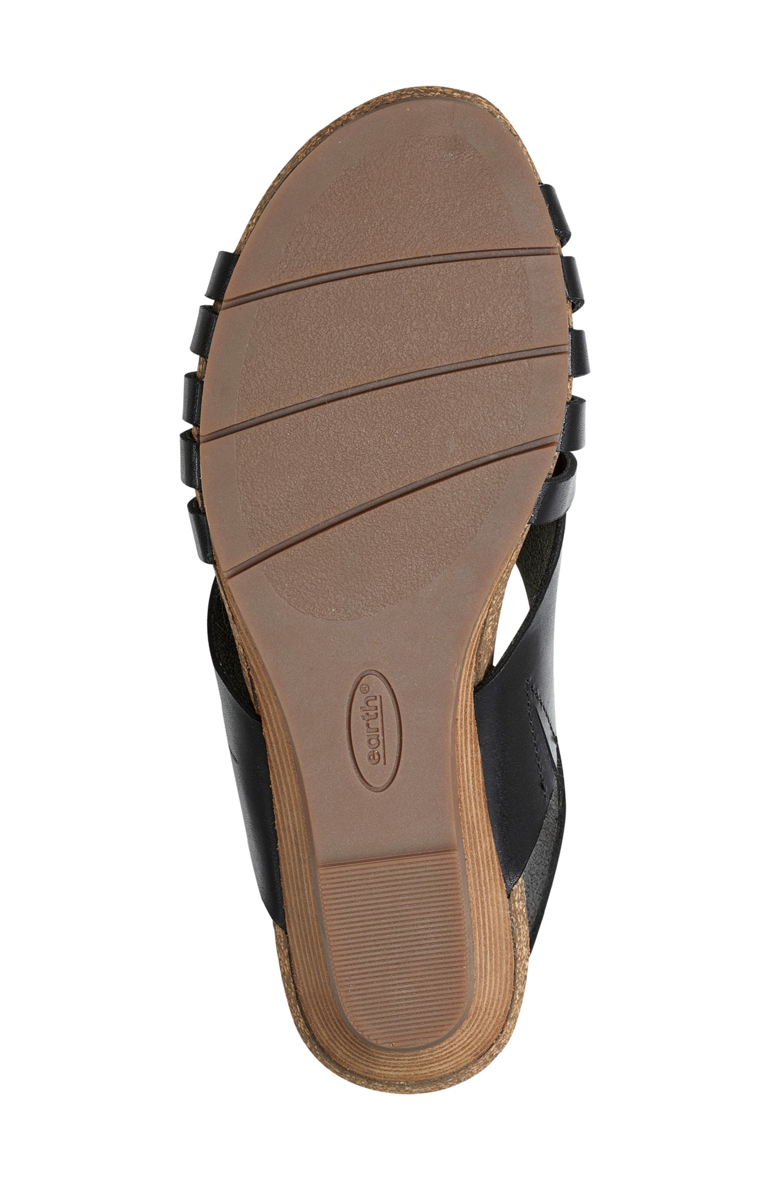 Earth<sup>®</sup> Hartie Slingback Wedge Sandal, Alternate, color, 