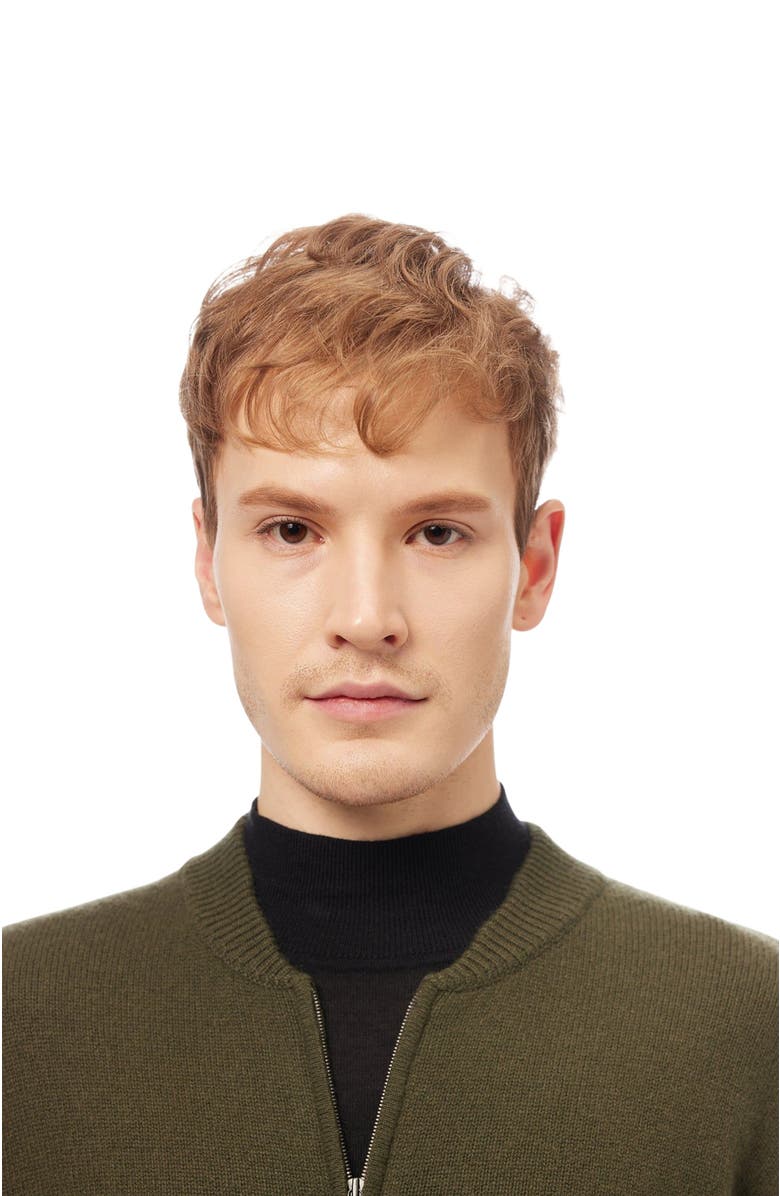 GOBI Mongolian Cashmere Men's Cashmere Jacket with Zip Closure, Alternate, color, 