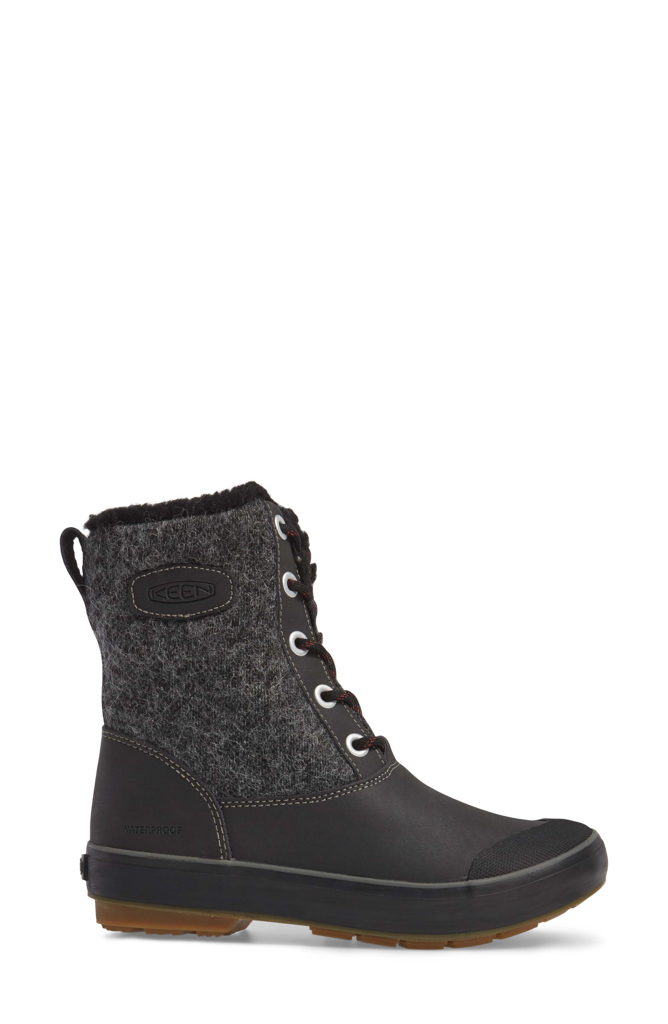 KEEN 'Elsa' Waterproof Boot, Alternate, color, 