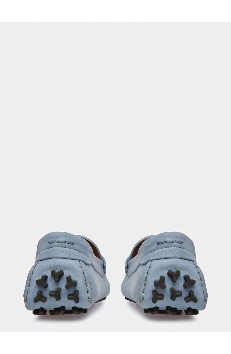 Bally Lamby Leather Drivers, Alternate, color, Blue