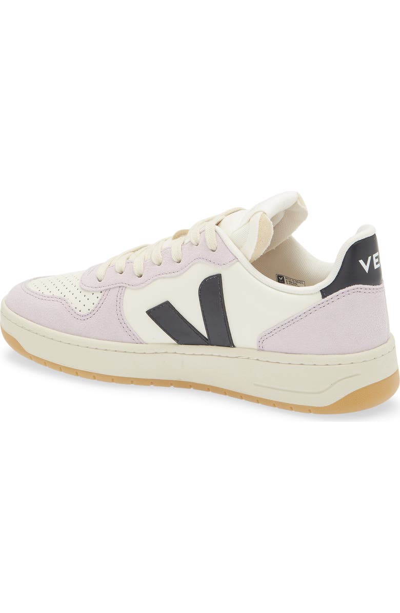 Veja V-10 Prime Sneaker, Alternate, color, Pure Black Parme