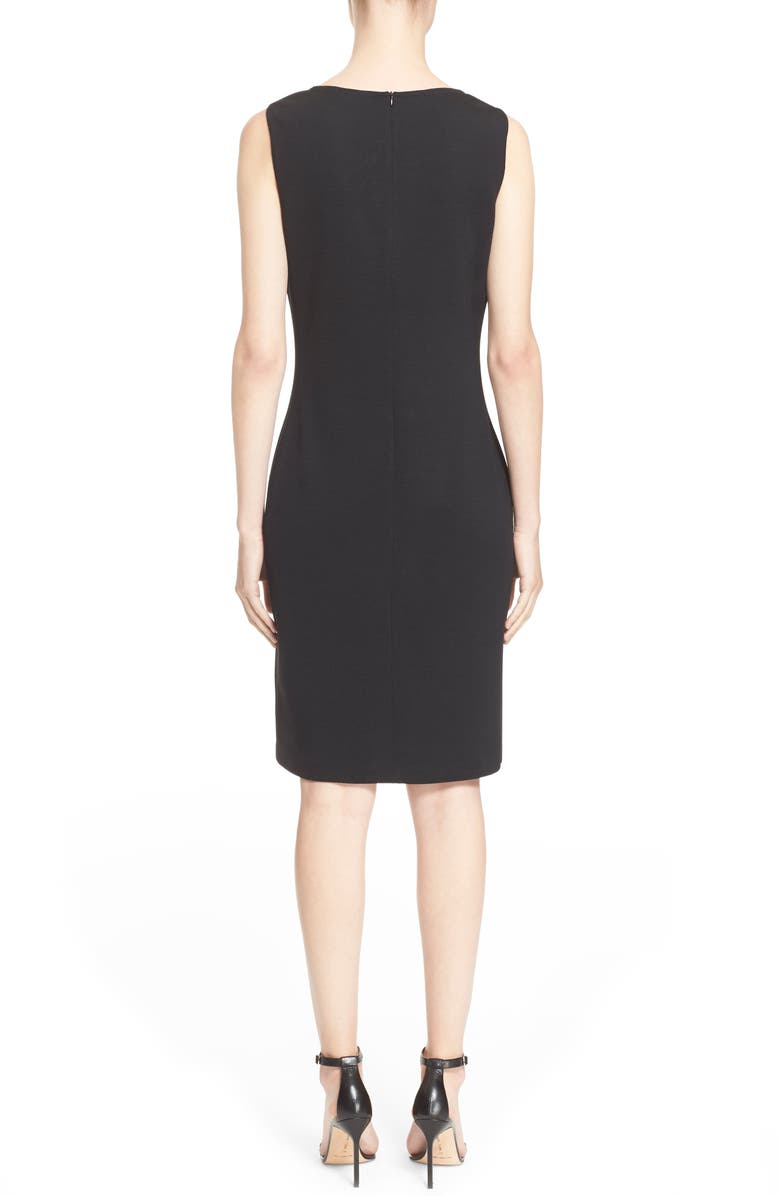 St. John Collection Milano Knit Sheath Dress, Alternate, color, 