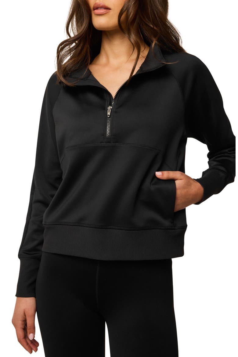 Nash Half Zip Sweatshirt, Main, color, SHEPHERD