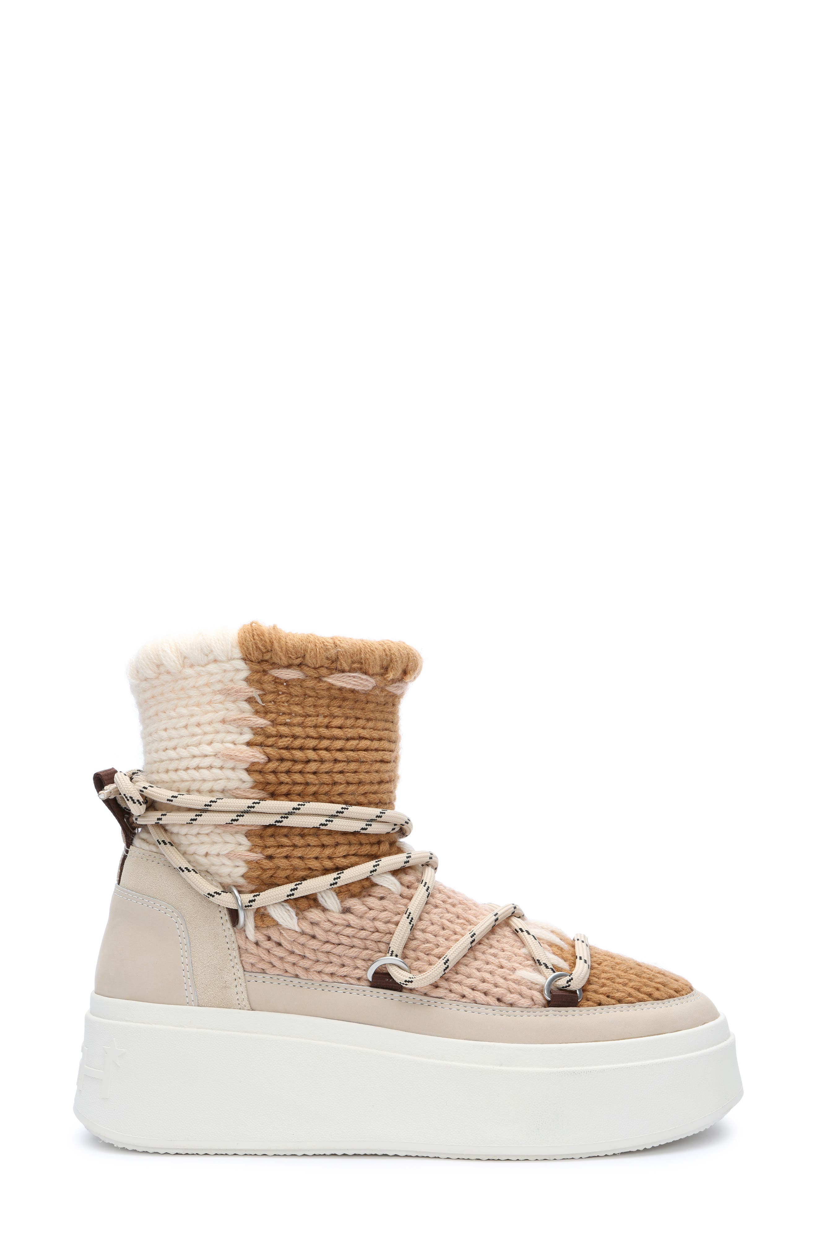 Ash Move Faux Fur Platform Boot, Alternate, color, 