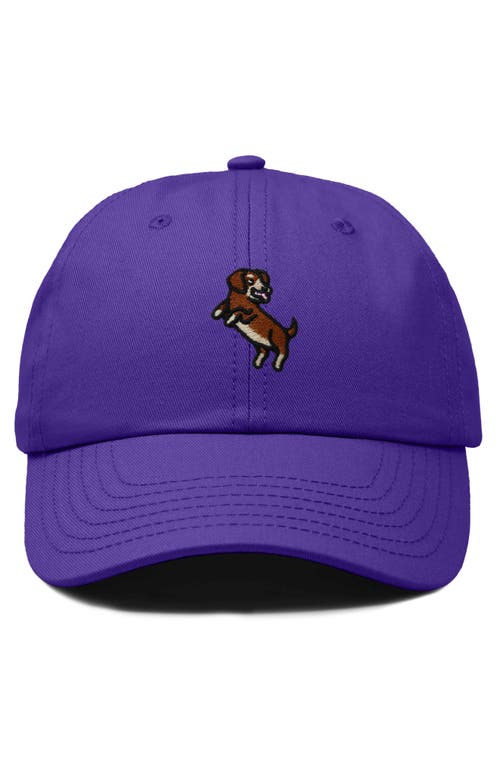 DALIX DALIX DACHSHUND EMBROIDERED DAD CAP