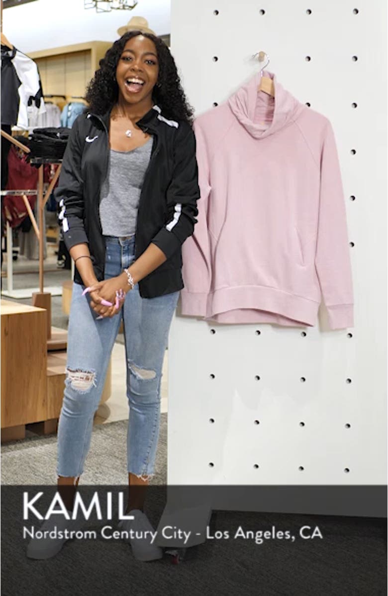 Erica Twist Cowl Neck Pullover, sales video thumbnail