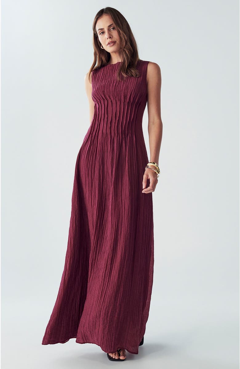 WILLA Palamino Maxi, Alternate, color, Burgundy