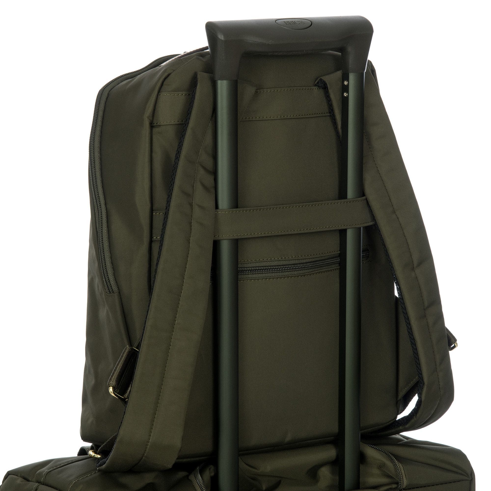 Bric's X-travel City Backpack, Alternate, color, Olive