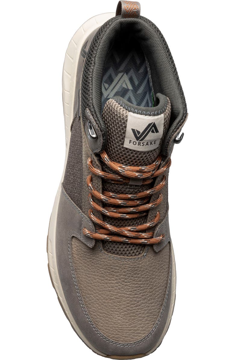 Forsake Wild Sky Waterproof Mid Hiking Sneaker, Alternate, color, Dark Gray/ Gold