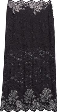 Rabanne Stud Embellished Lace Skirt