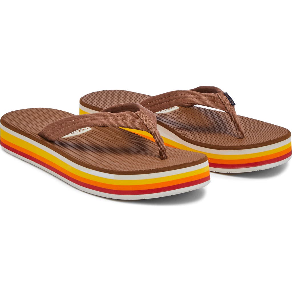 hari mari Dunes Sunset Waterproof Flip Flop in Acorn  product
