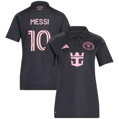 Women's adidas Lionel Messi Black Inter Miami CF 2026 Presagio Replica Jersey