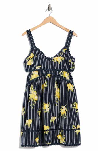 Ellen Tracy Side Cutout Minidress