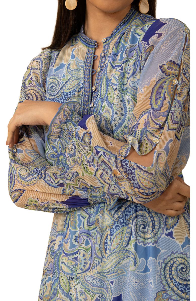 Hale Bob Shelby Chiffon Long Dress, Alternate, color,