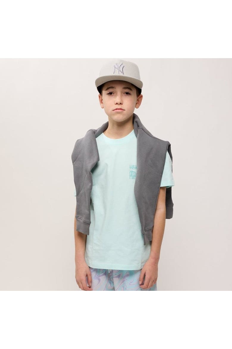 Drip Icon Tee - Big Kid, Alternate, color, MINT
