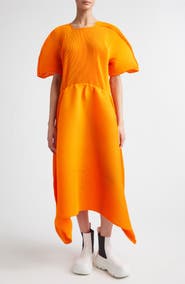 MELITTA BAUMEISTER Flowy Ripple Plissé Dress