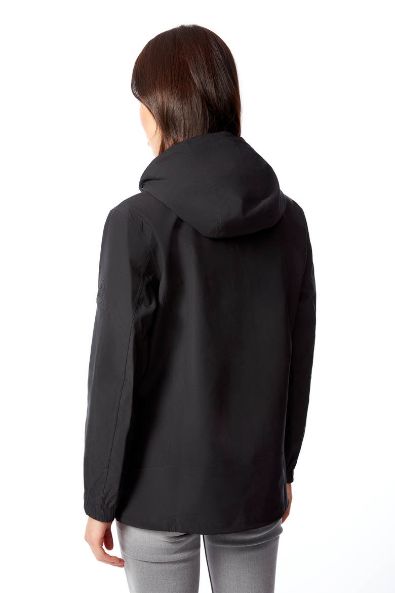 Tahsis - Plus Size Lightweight Waterproof Shell Rain Jacket, Alternate, color, Black