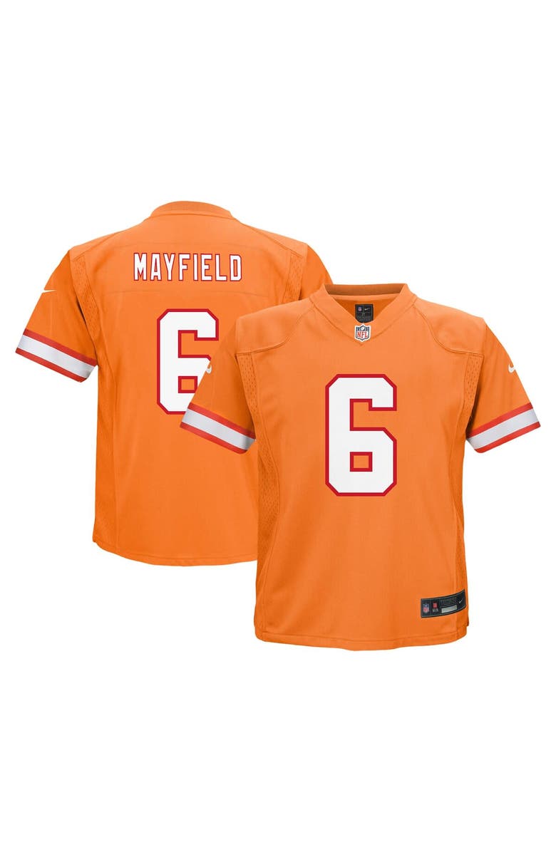 Nike Preschool Nike Baker Mayfield Orange Tampa Bay Buccaneers Game Jersey, Main, color, 