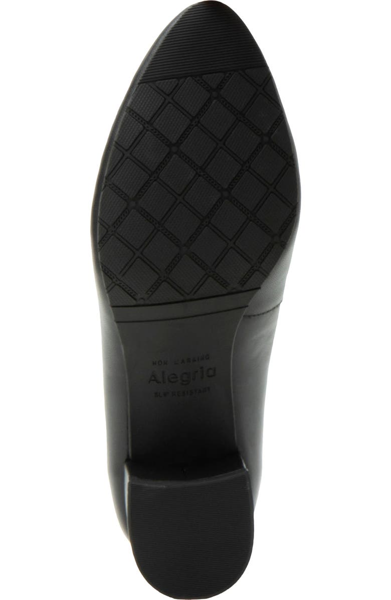 Alegria by PG Lite Lisah Almond Toe Pump, Alternate, color, Black