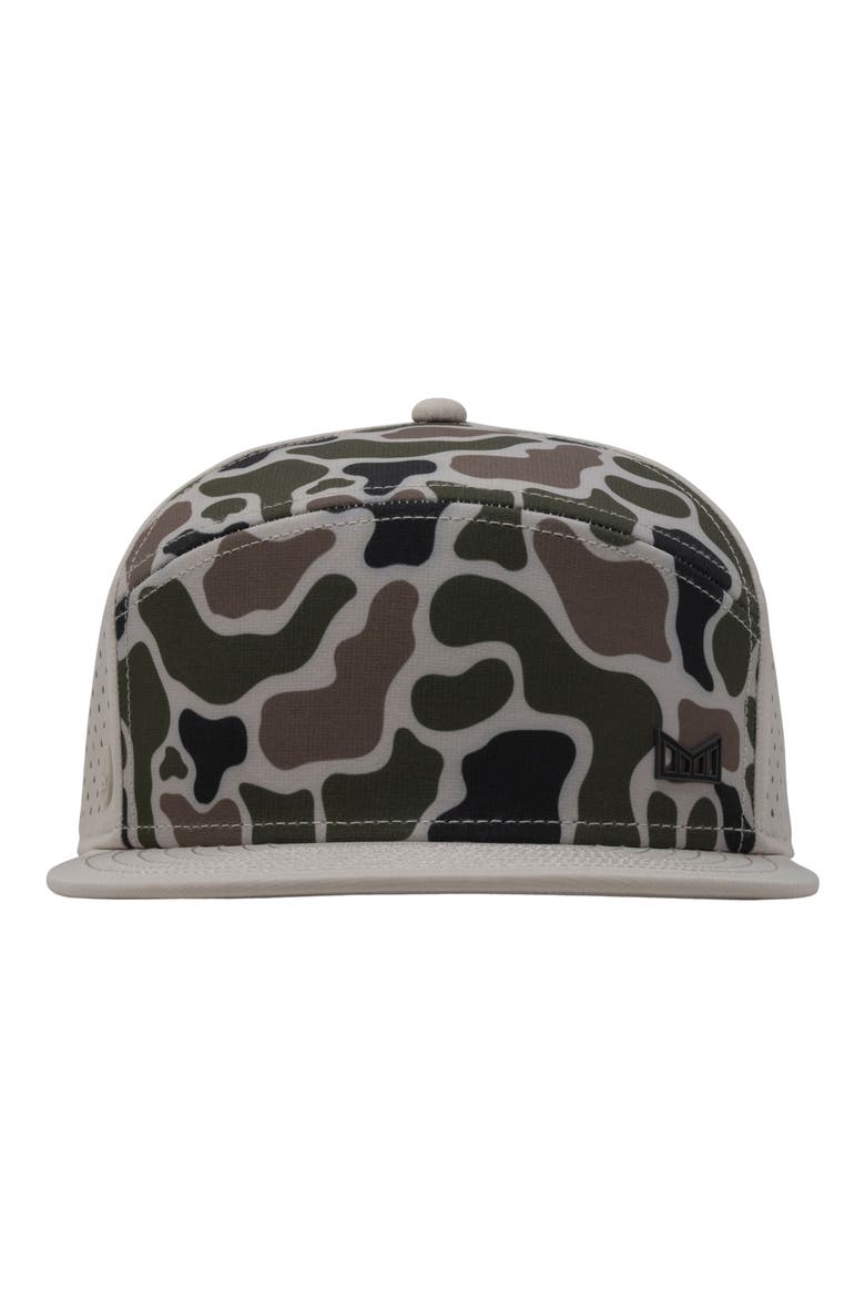 Trenches Icon Hydro Camo Performance Snapback Hat, Alternate, color, DUCK CAMO