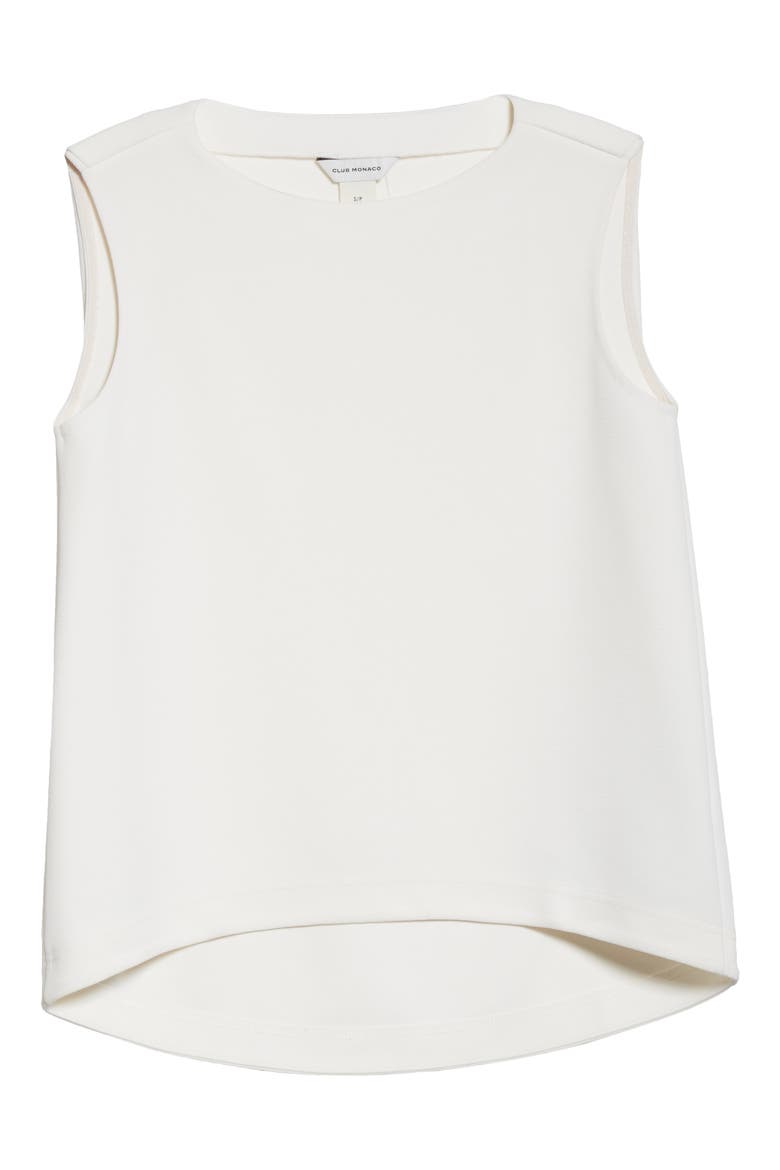 Sculptural Top, Alternate, color, CRESCENT CREAM