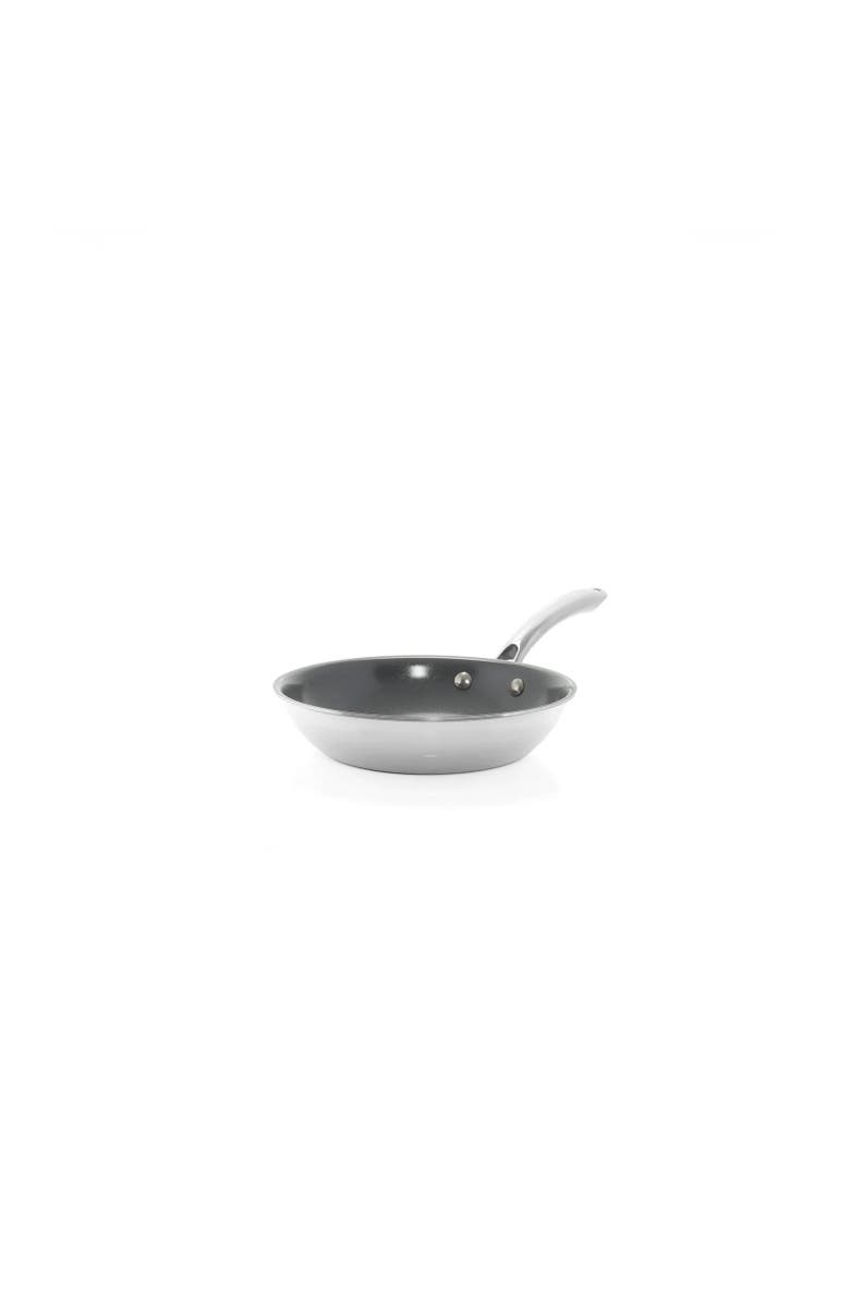 CHANTAL 3.Clad 8-Inch Fry Pan w/ Fusion Ti Nonstick Ceramic Coating, Alternate, color, Silver