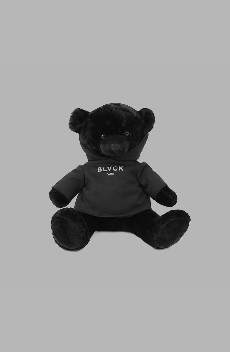 Blvck Paris Blvck Teddy Bear, Alternate, color, Black