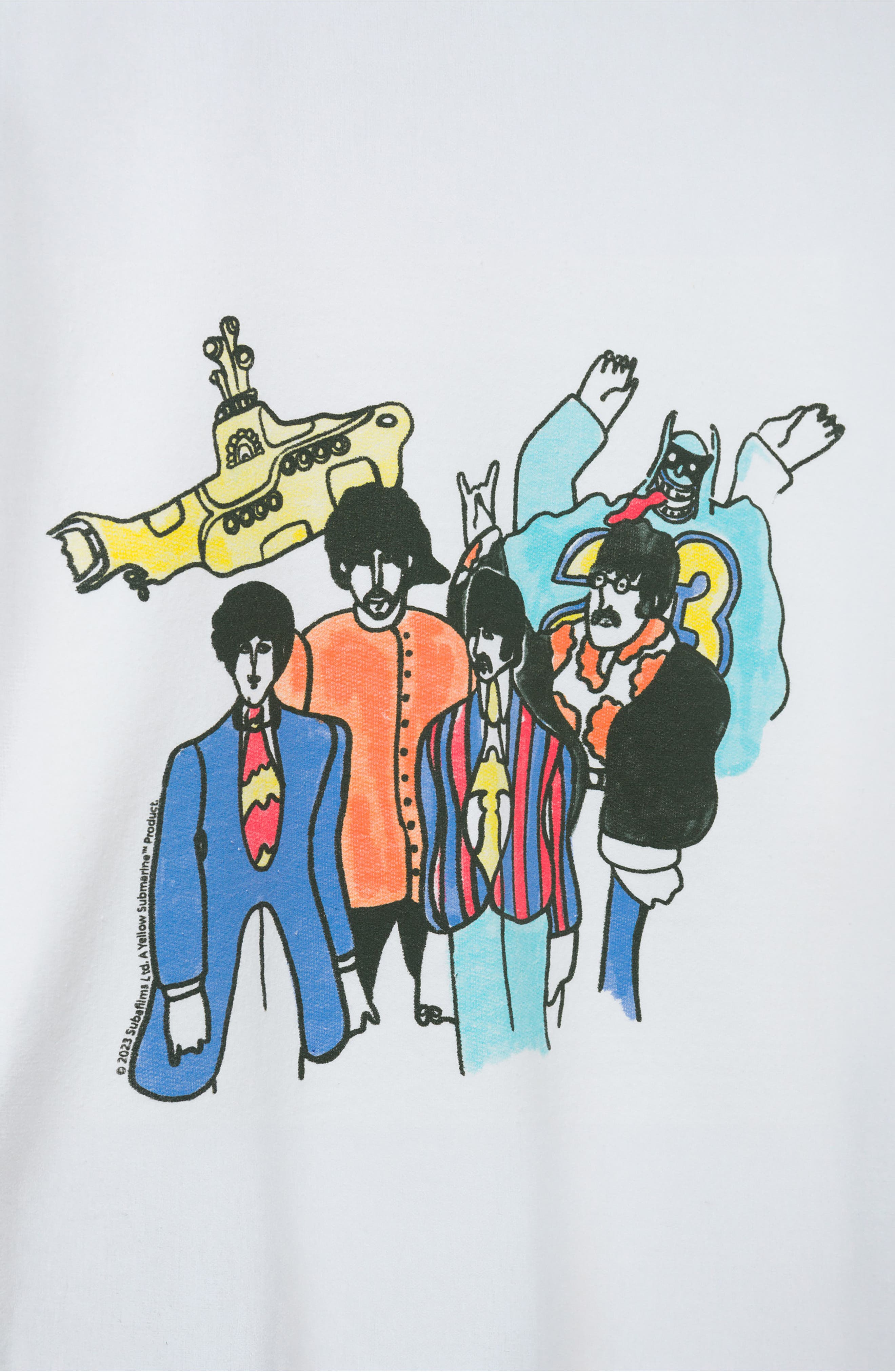 Junk Food Beatles Yellow Submarine Graphic Sweatshirt (Men) | Nordstrom