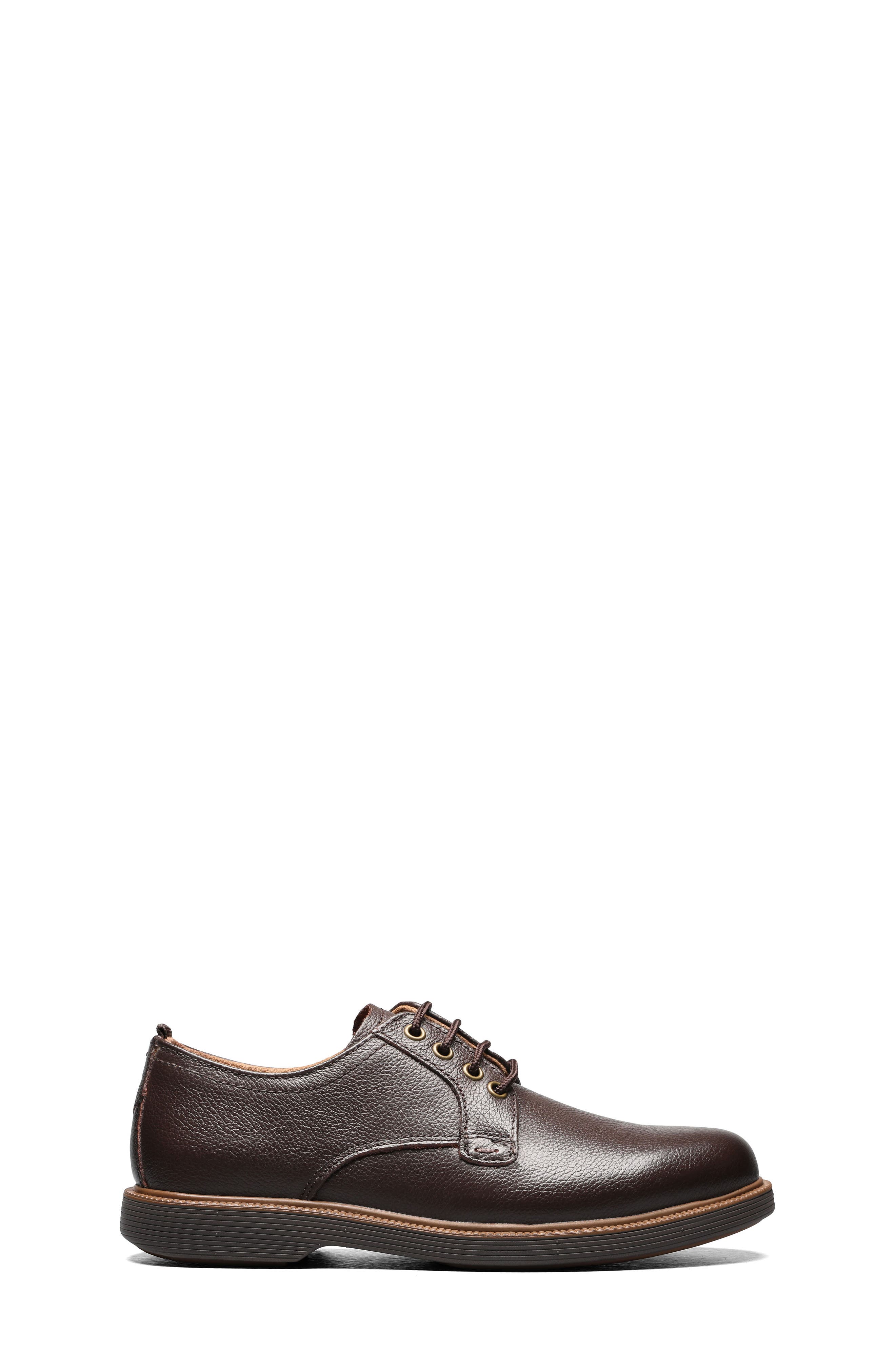 Florsheim Supacush Jr. Plain Toe Oxford, Alternate, color, Brown