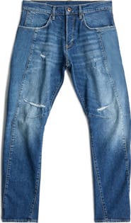 G-STAR Contour 3D Ripped Slim Fit Jeans