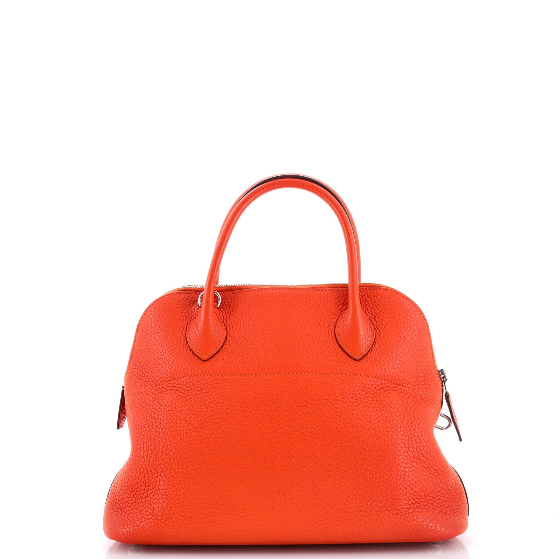 Pre-Owned Hermes Bolide Bag Clemence 31, Alternate, color, Feu