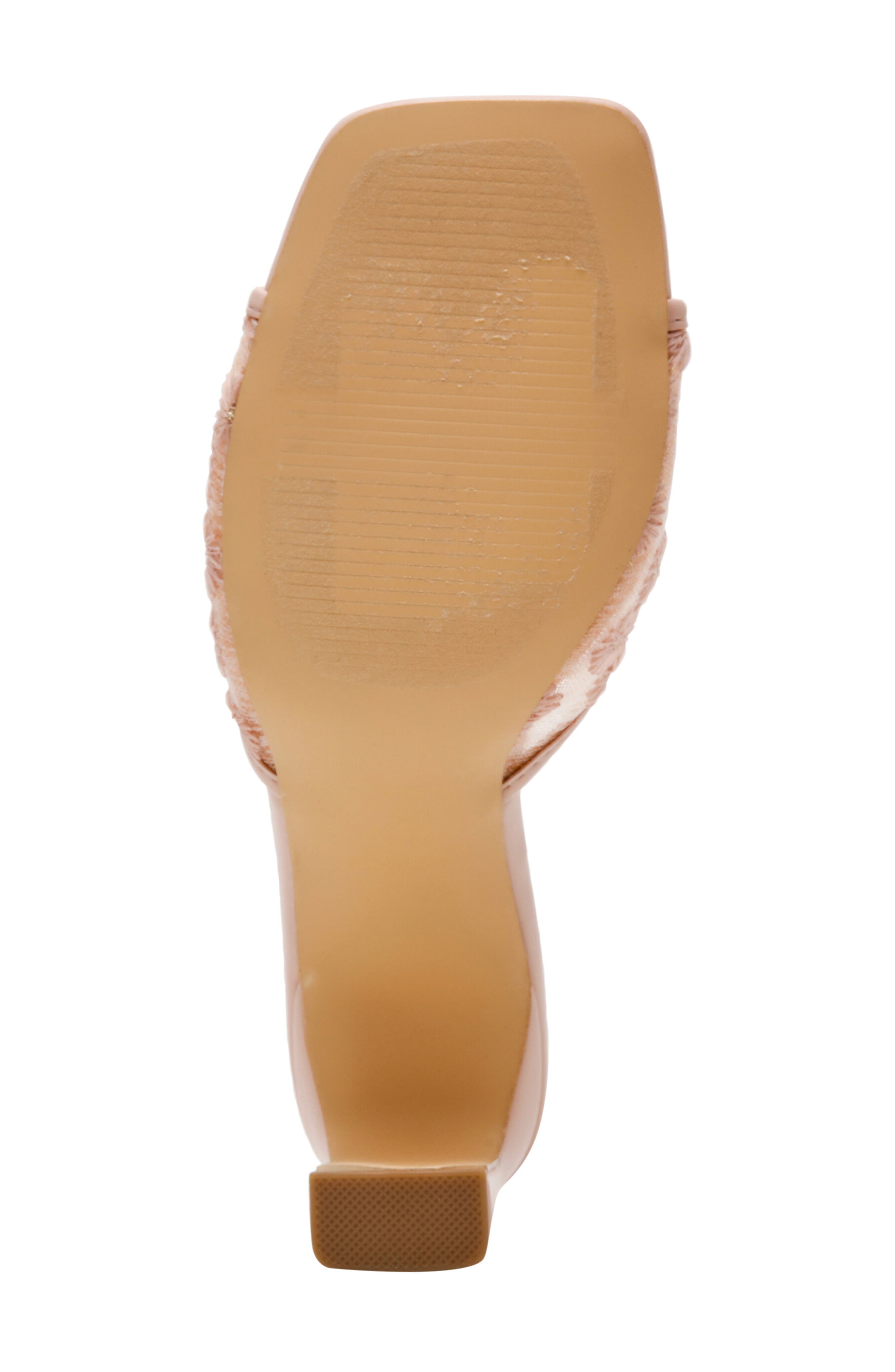 DV by Dolce Vita Lennie Embroidered Mesh Mule Sandal, Alternate, color, Blush