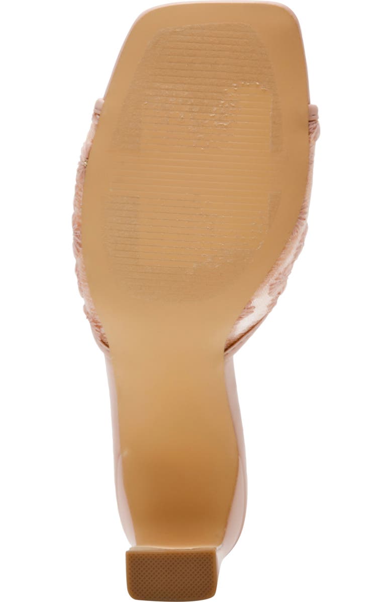 DV by Dolce Vita Lennie Embroidered Mesh Mule Sandal, Alternate, color, Blush