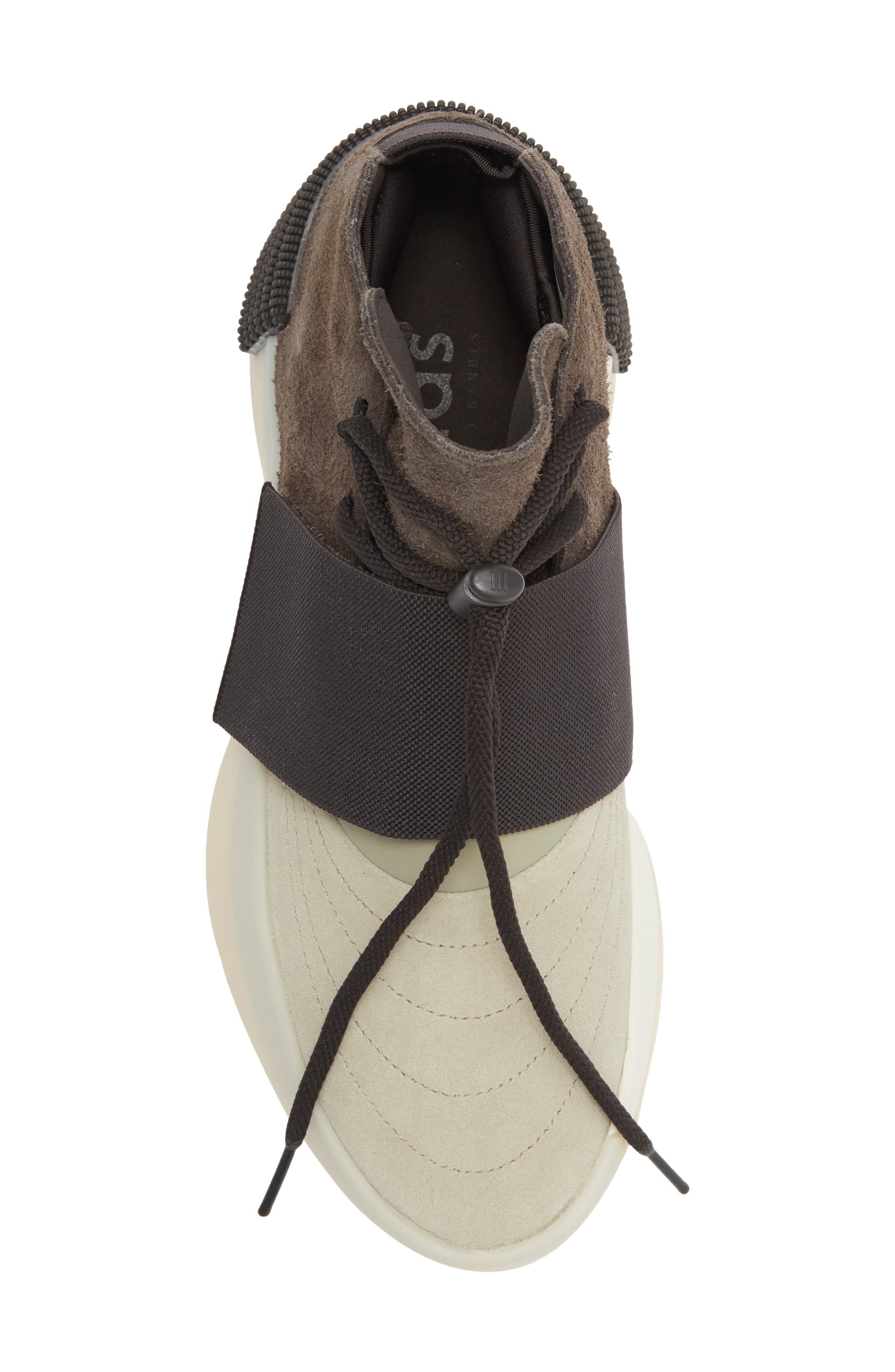 Athletics Leather Trainer, Alternate, color, NIGHT BROWN/ SESAME