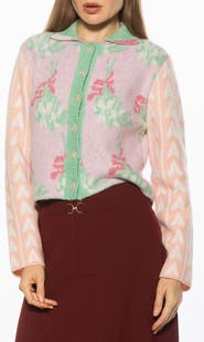 Alexia Admor Wayne Collared Knit Cardigan