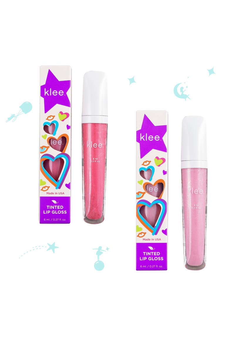 Tahoe Interlude and Aspen Rhythm - Kids' Tinted Lip Gloss Bundle, Main, color, Pink
