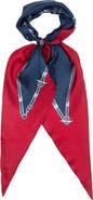 Lauren Ralph Lauren Small Nautical Silk Diamond Scarf