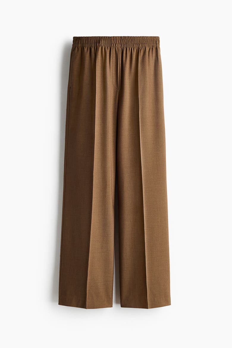 Creased Pants, Alternate, color, Dark khaki green