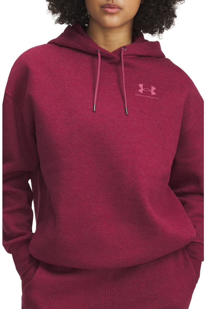Icon Fleece Hoodie, Main, color, PNK