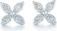 Kwiat Sunburst Diamond Stud Earrings
