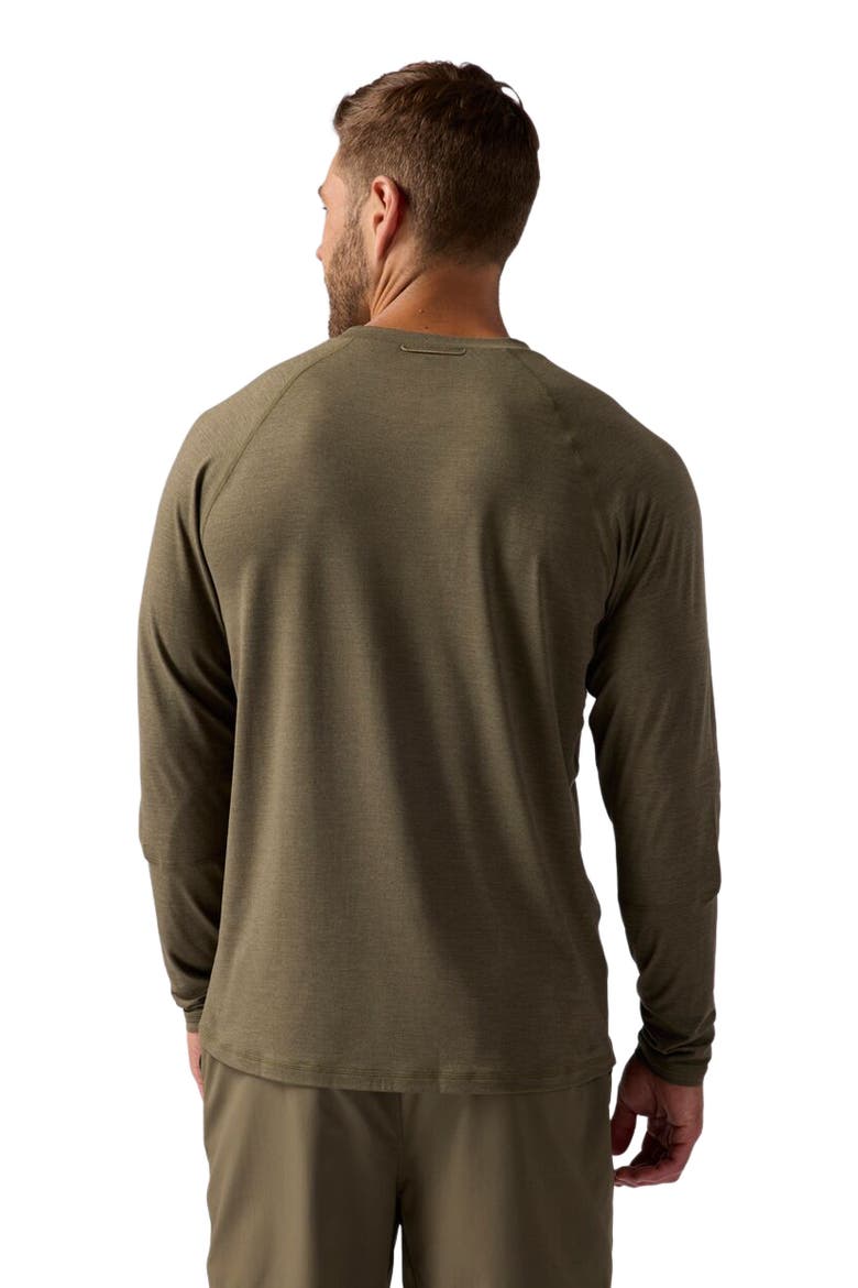 Destination Long-Sleeve Crew Top - Men's, Alternate, color, Kalamata