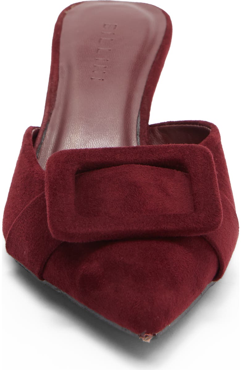 Billini Yorkie Kitten Heel Pump, Alternate, color, Dark Cherry Suede